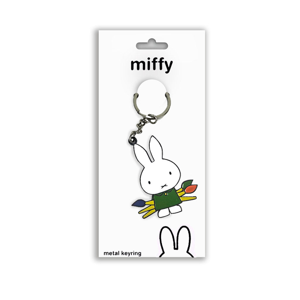 Miffy Metal Enamel keyring