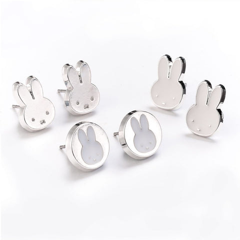 Miffy Earrings Set – 3 Pairs