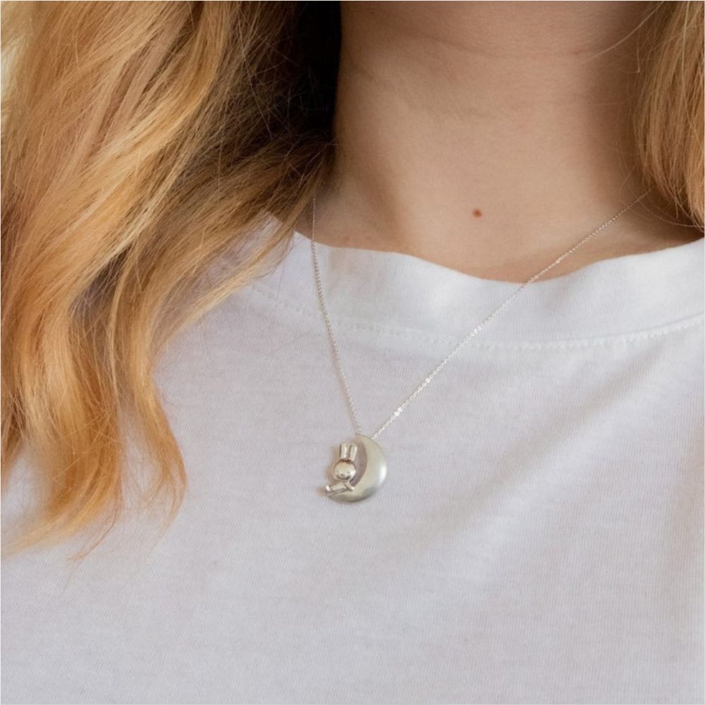 Miffy And The Moon Necklace SS