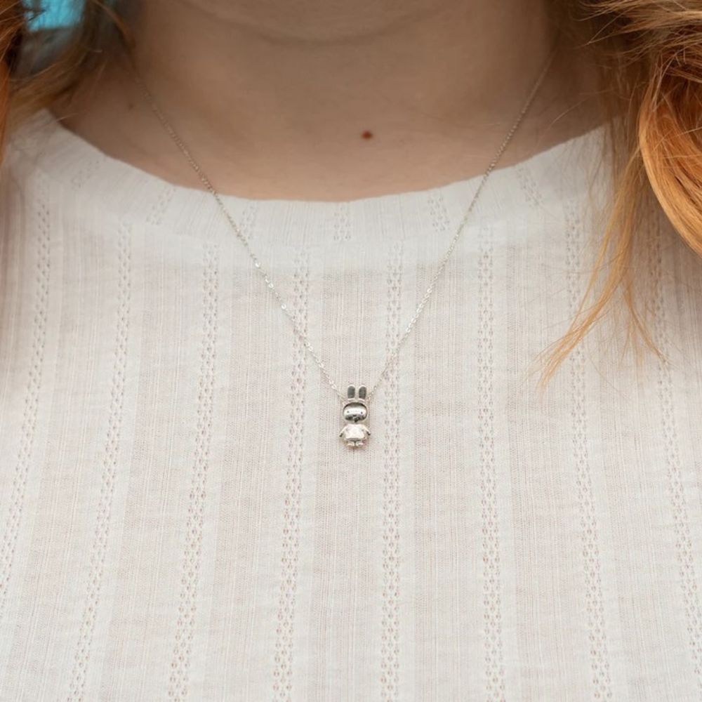 Miffy Body Necklace (Sterling Silver)