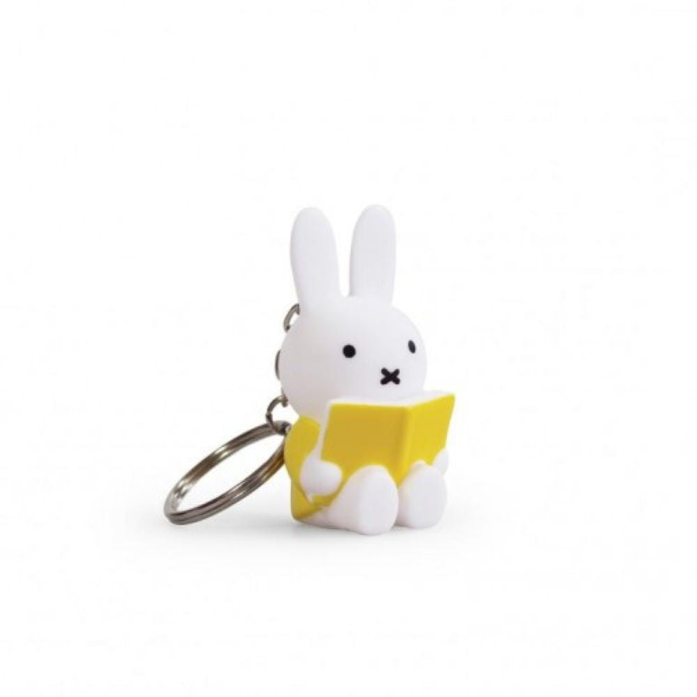 Yellow Miffy with Book Keyring