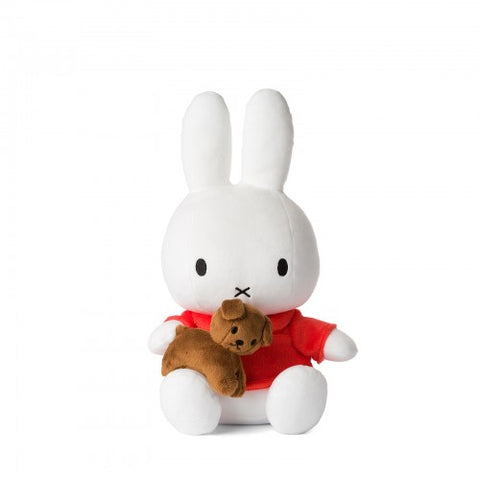 Miffy Sitting with Snuffy