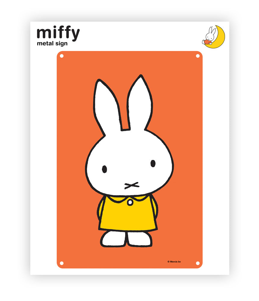 Miffy Metal Sign