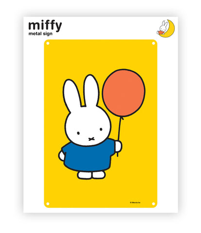 Miffy Metal Sign