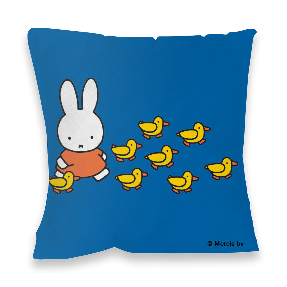 Miffy Walking with Ducks Cushion