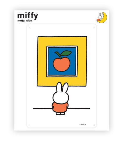Miffy Metal Sign