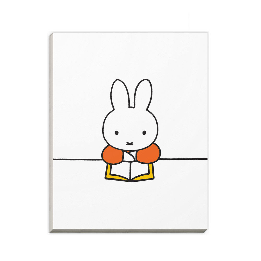 Miffy Reading a Book A6 Notepad