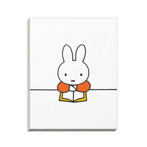 Miffy Reading a Book A6 Notepad
