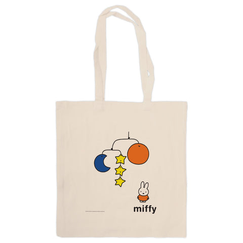 Miffy with a Planet Mobile Tote Bag