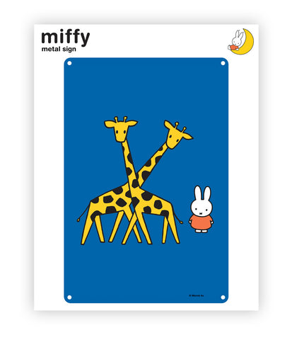 Miffy Metal Sign