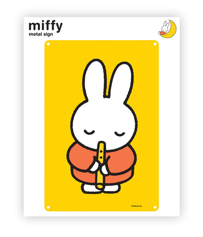 Miffy Metal Sign