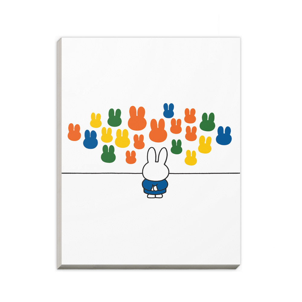 Miffy at an Art Gallery A6 Notepad