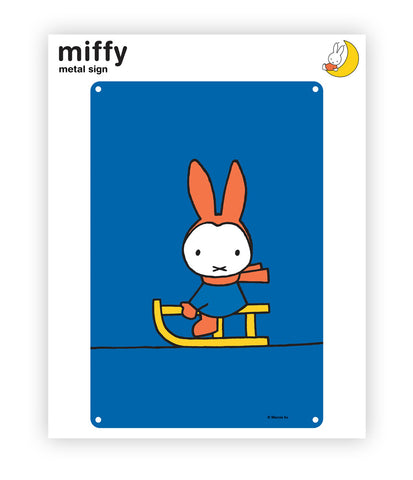Miffy Metal Sign