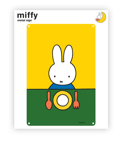 Miffy Metal Sign