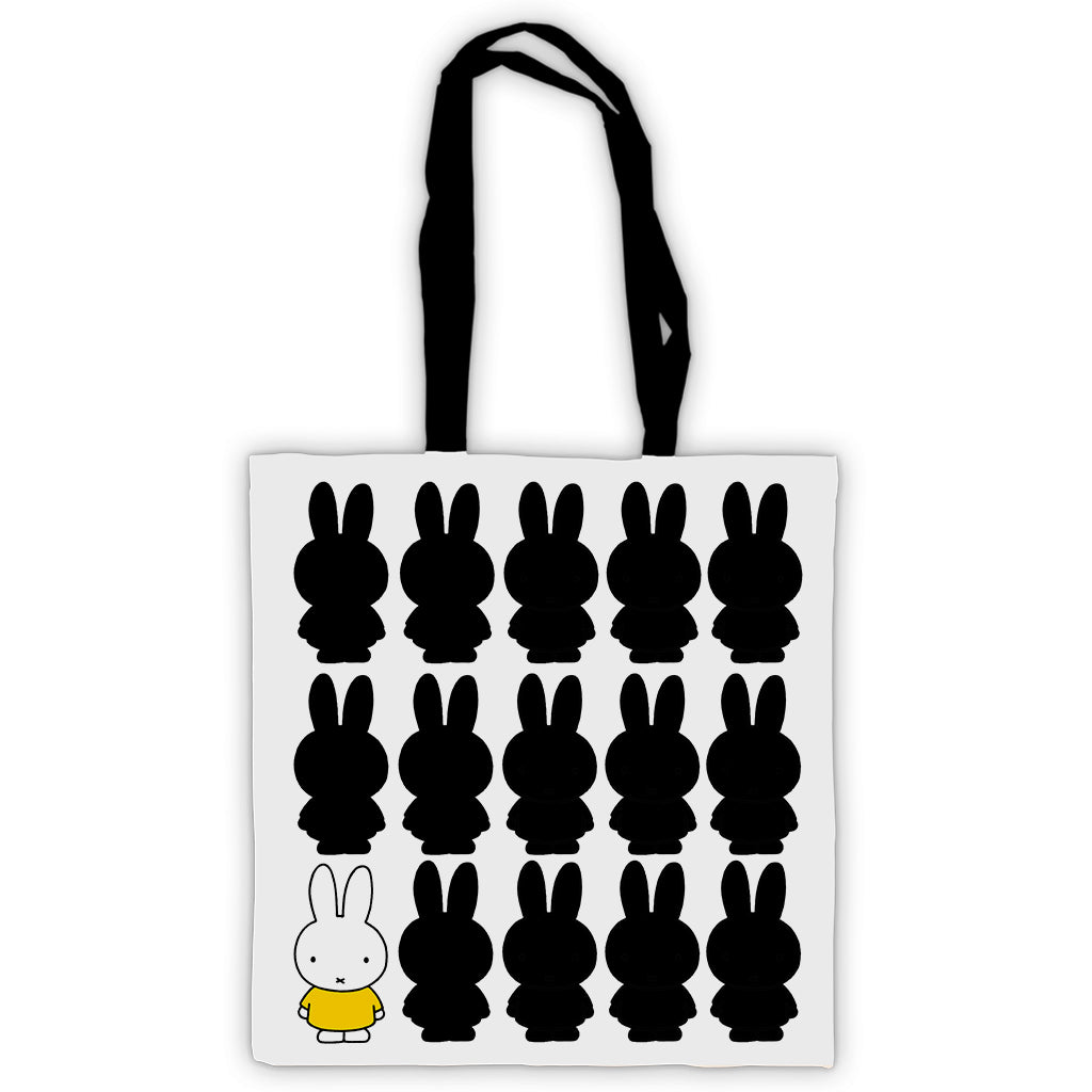 Miffy Silhouette Edge to Edge Tote Bag