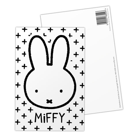 Miffy Face Postcard