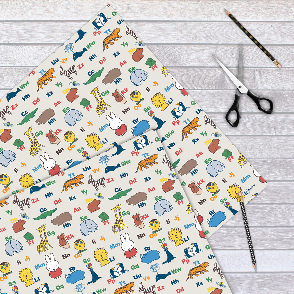 Miffy Alphabet Animals Gift Wrap