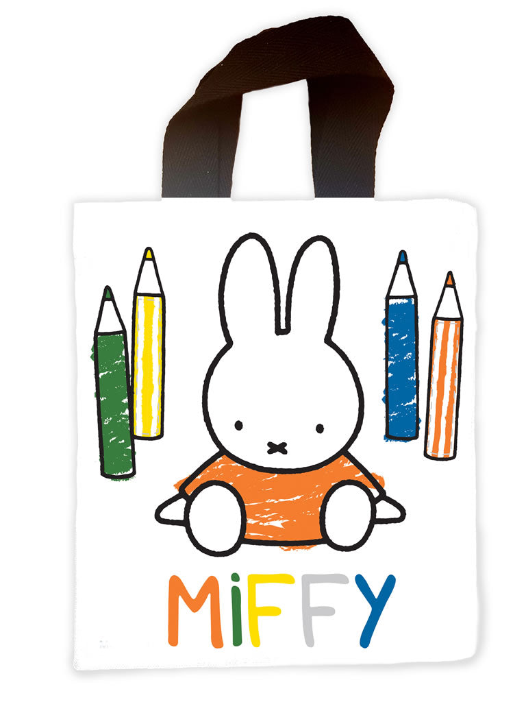 miffy colouring pencils Mini Edge to Edge Tote