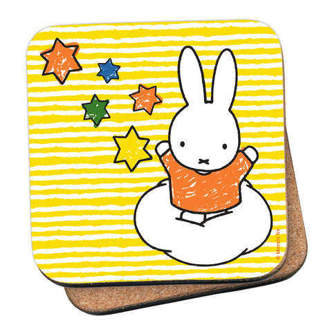 Miffy Stars Cork Coaster