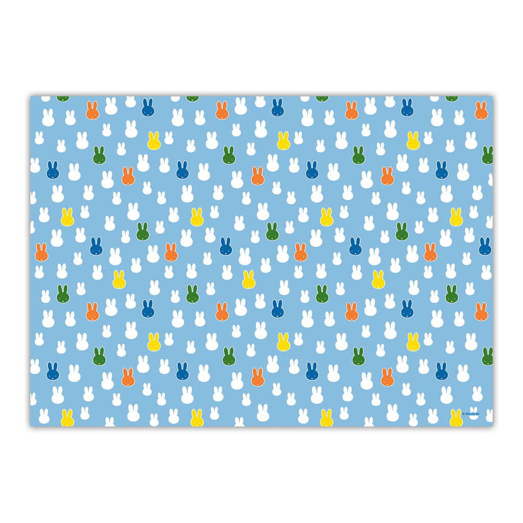 Miffy Blue Face Gift Wrap
