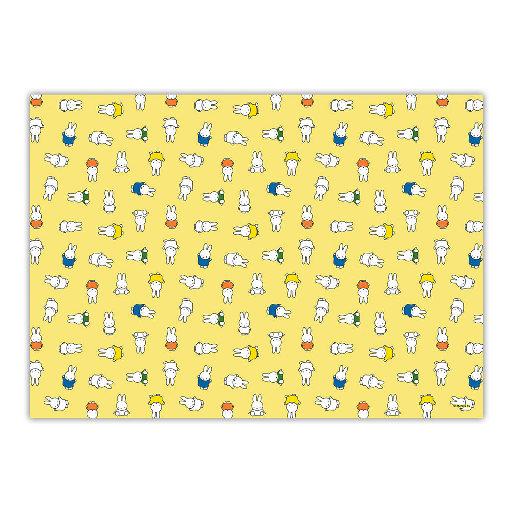 Miffy All Over Yellow Gift Wrap