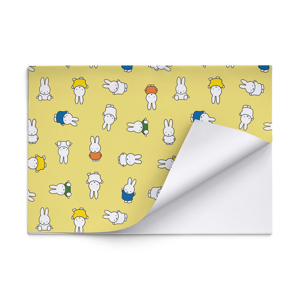 Miffy All Over Yellow Gift Wrap