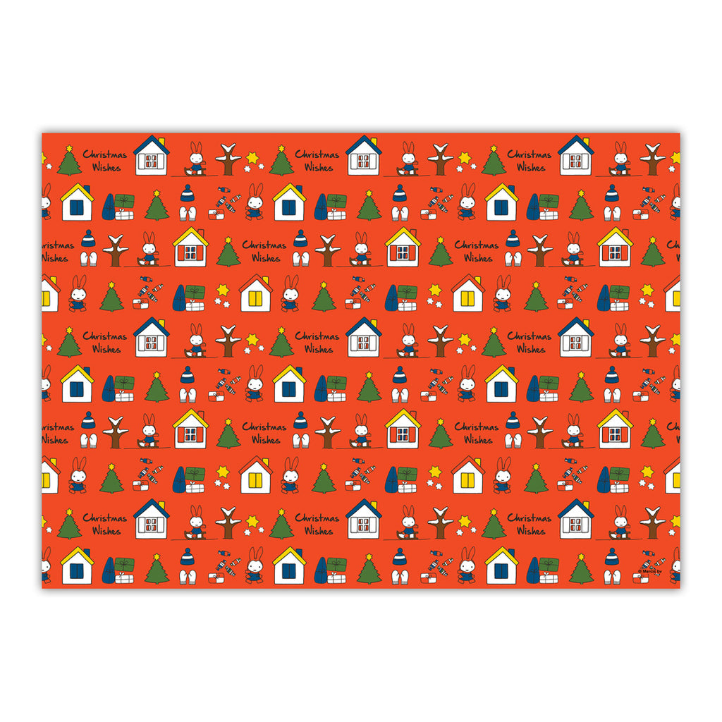 Miffy Christmas Wishes Gift Wrap