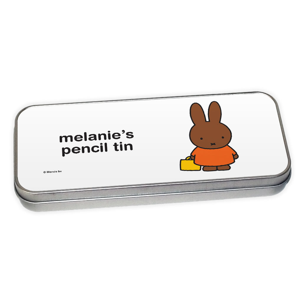 melanie's pencil tin Personalised Pencil Tin
