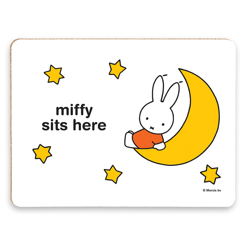 miffy sits here Personalised Placemat