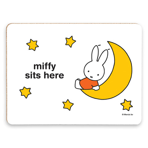 miffy sits here Personalised Placemat