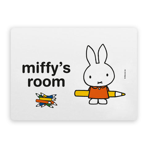 miffy's room Personalised Door Plaque