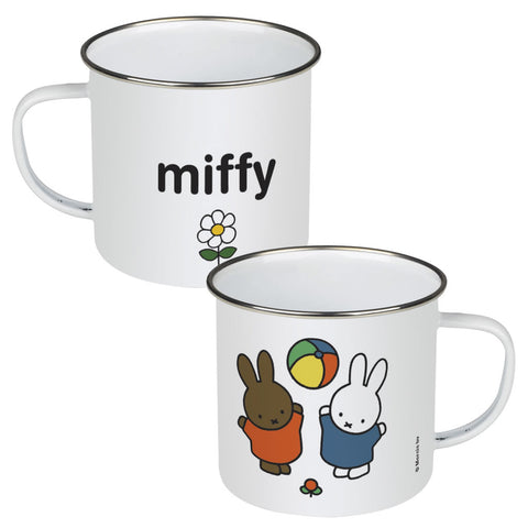Miffy & Friends Playing Personalised Enamel Mug