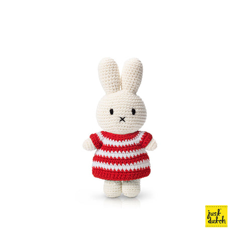 miffy handmade and her red striped dress