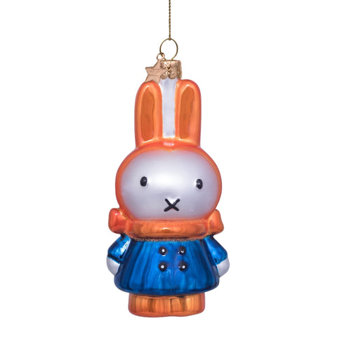 Miffy Christmas Tree Ornament - Winter Coat & Scarf