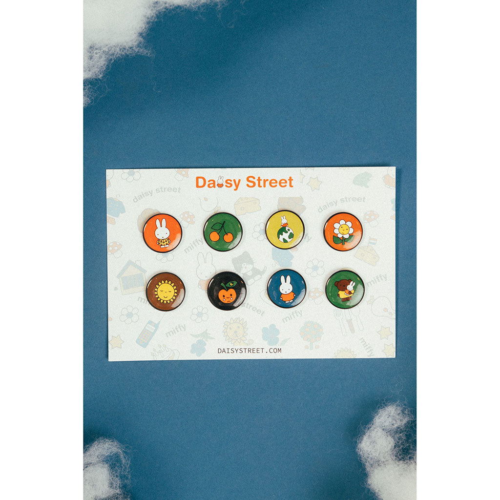 Daisy Street X Miffy Pin Badges