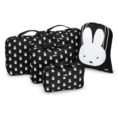 Miffy 5 Piece Compression Packing Cube Set