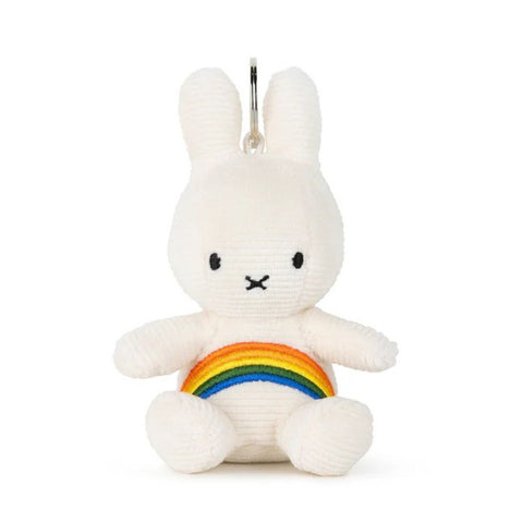 Miffy Corduroy Keychain – Rainbow Edition