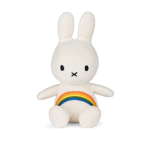 Miffy Corduroy Plush – Rainbow (18cm)