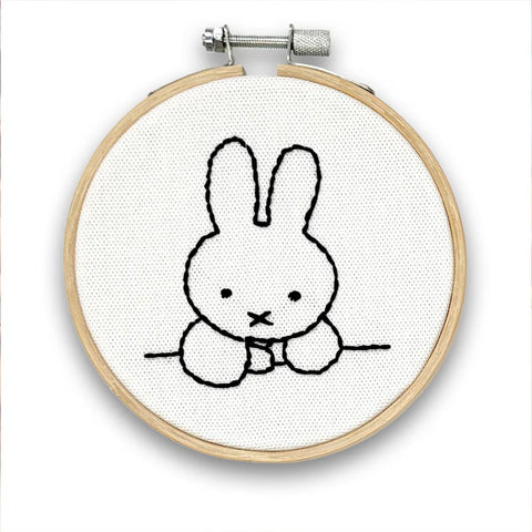 Miffy at the Table Mini Embroidery Kit