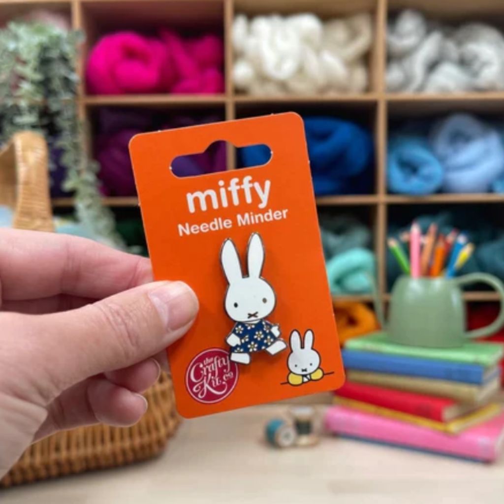 Miffy Blue Daisy Dress Needle Minder - Bright & Happy Character Gift Miffy Blue Daisy Dress Needle Minder - Bright & Happy Character Gift