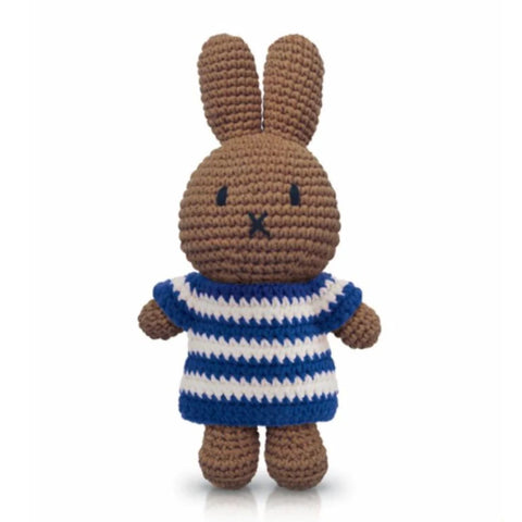 Miffy Handmade and her Blue striped dress