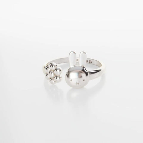 Miffy Daisy Adjustable Ring (Sterling Silver)