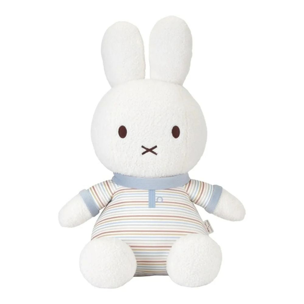 GIANT Little Dutch Cuddle Toy Miffy Vintage Sunny Stripes 100cm