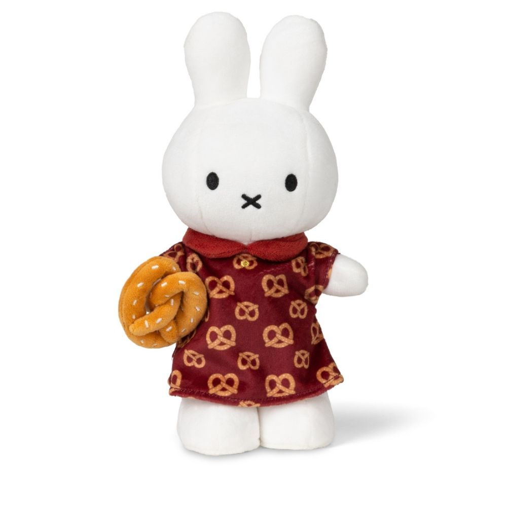 Miffy Standing Pretzel Dress Soft Toy