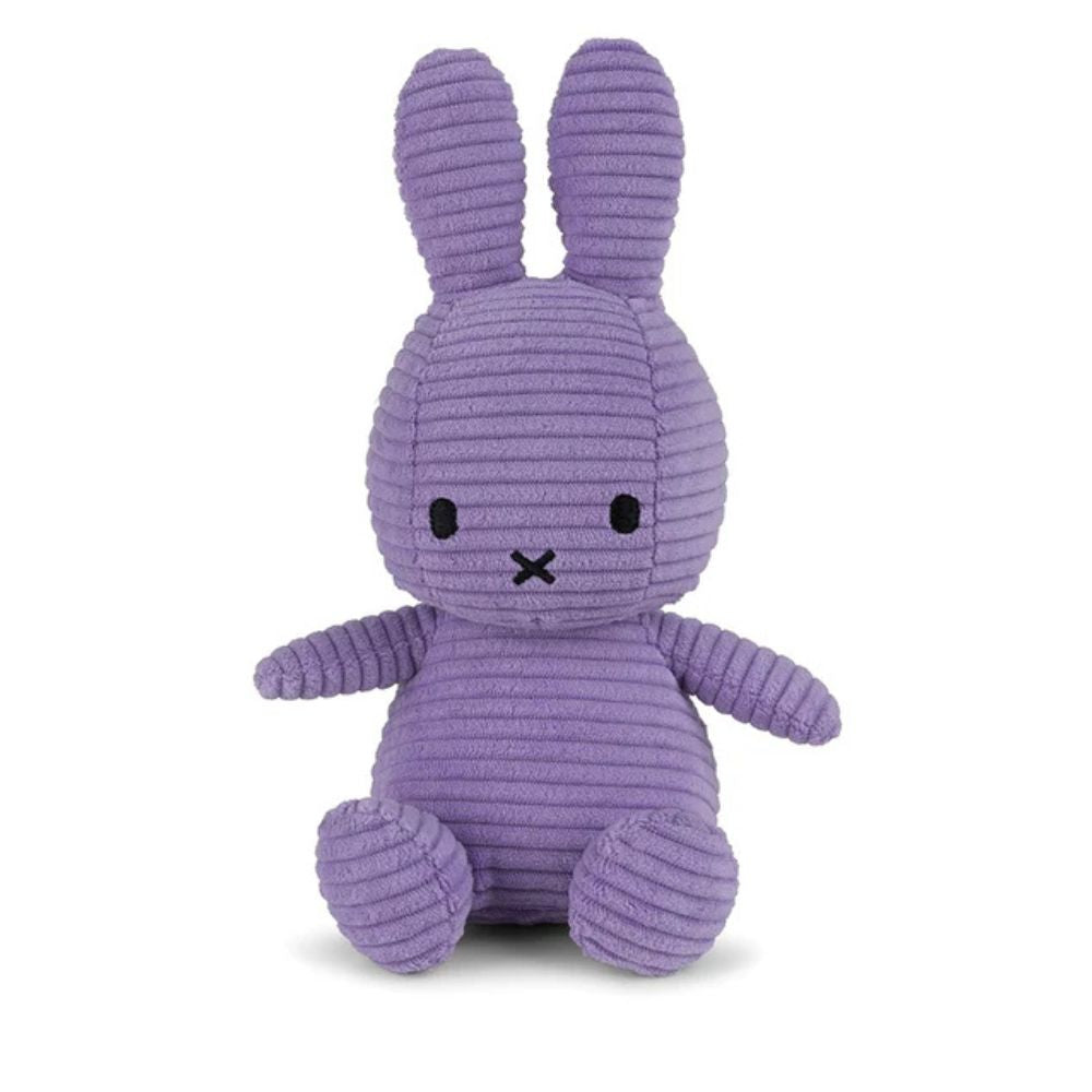 Miffy Corduroy Plush – Purple (23cm)