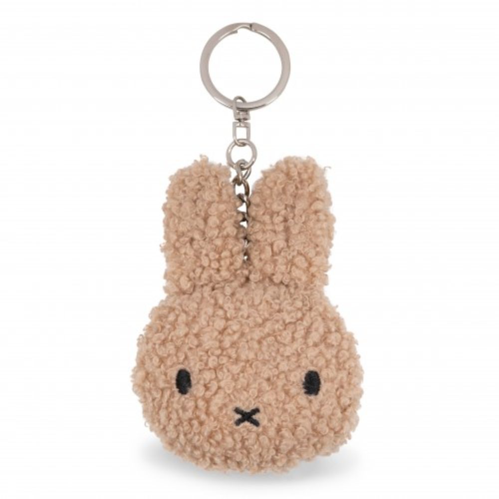 Miffy Tiny Teddy Recycled Keyring Beige