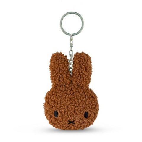 Miffy Tiny Teddy Recycled Keyring Cinnamon