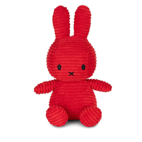 Miffy Corduroy Plush – Red (23cm)