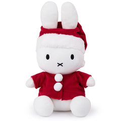 Miffy Santa Sitting Plush