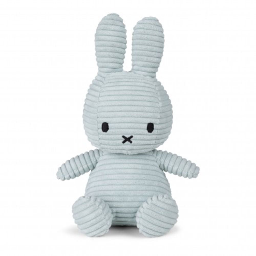 Miffy Sitting Corduroy Plush - Soft Jade